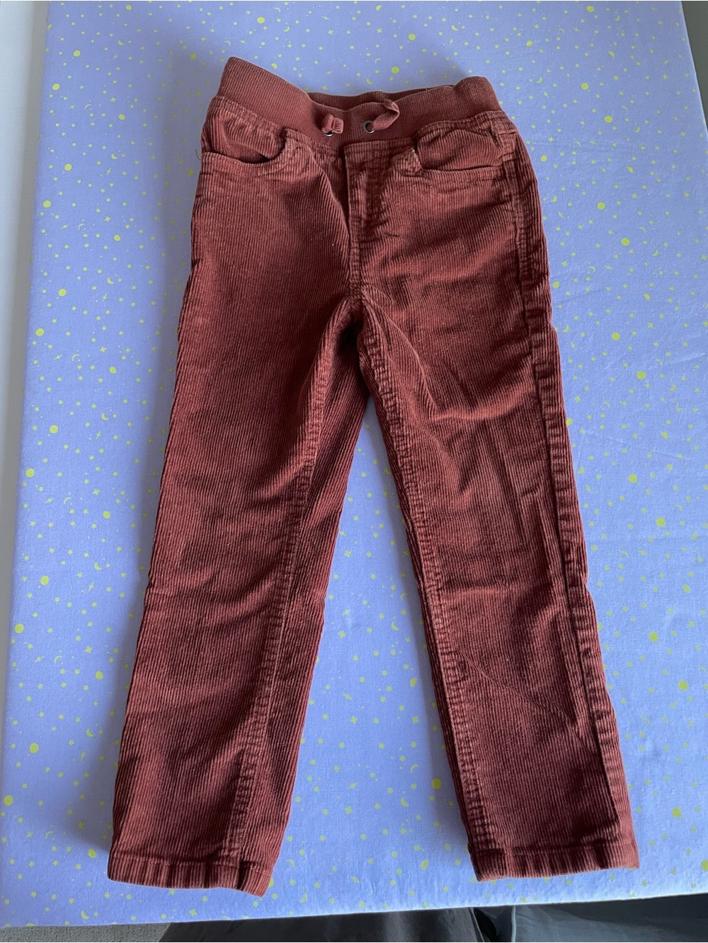 Hanna Andersson Rust Colored Corduroy Pants Size 5
